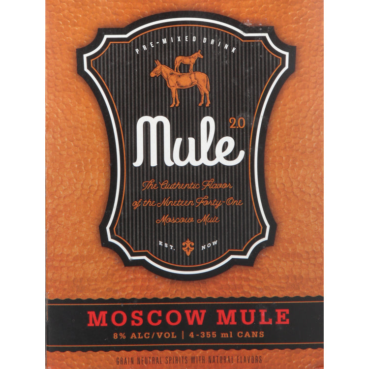 MULE 2.0 MOSCOW MULE CAN 16 6/4PK