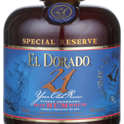 EL DORADO RUM 21YR 80