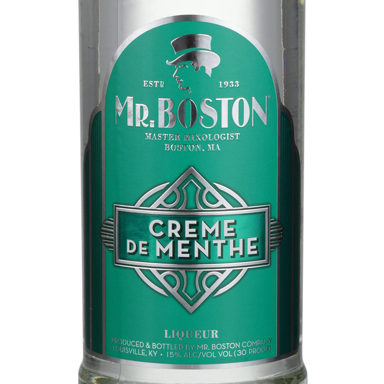 MR BOSTON CREME DE MENTHE WHITE 30